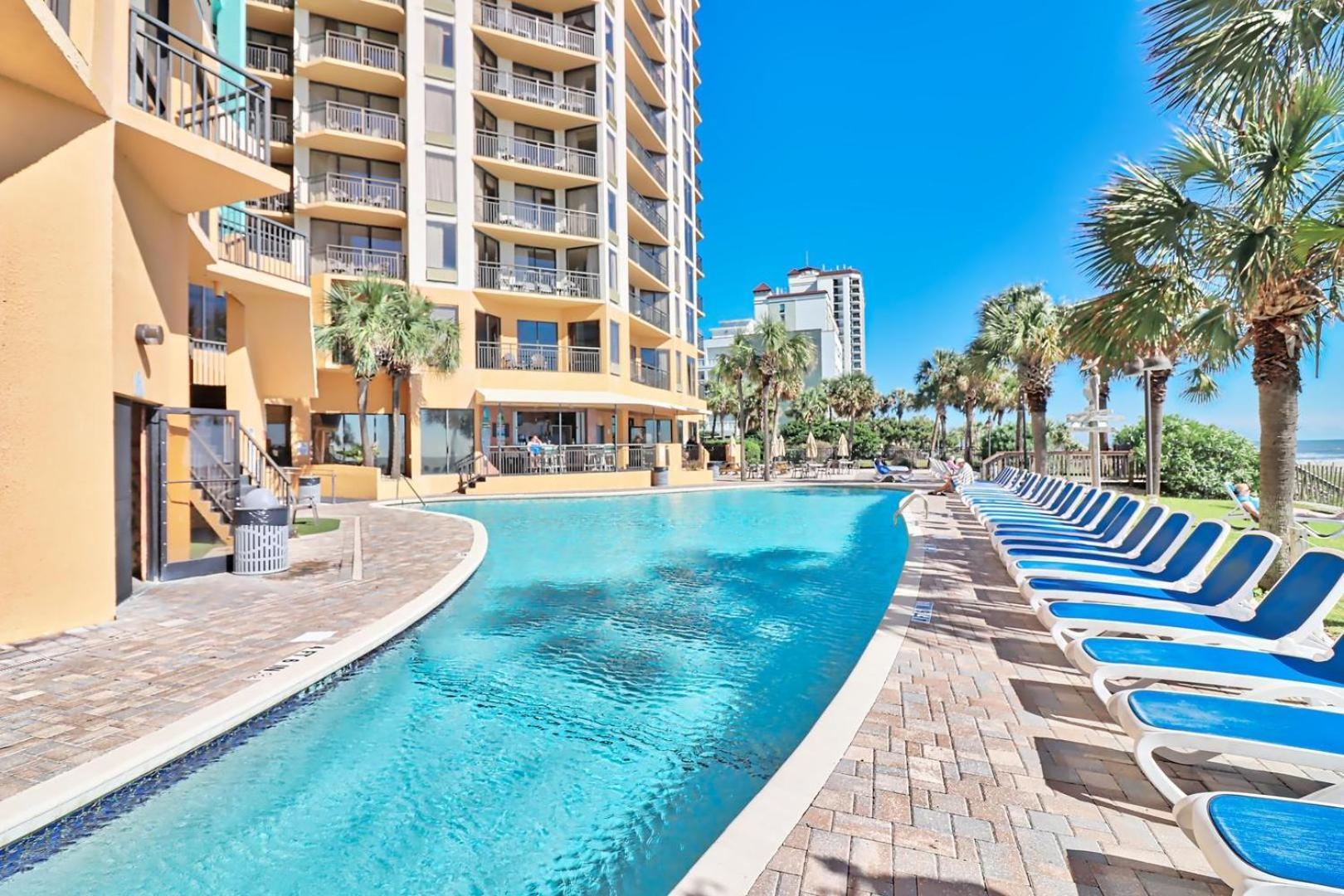 Enticing Ocean View Condo Located On The Blvd, Wifi Included, Monthly Winter Ren Миртл-Бич Экстерьер фото